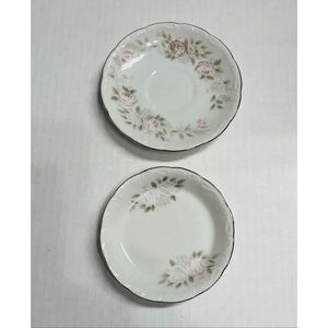 Sheffield Fine China Classic 501 Saucer And Coaster